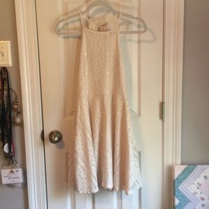 Mossimo off-white lace dress